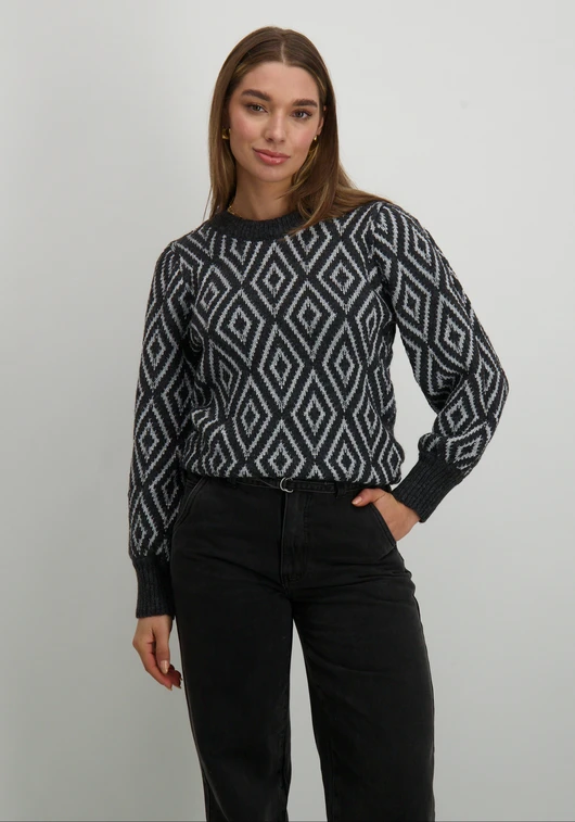 Only ONLFIE LS O-NECK GLITTER KNT 15332139