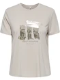 Only ONLFREE LIFE REG S/S LEAF TOP BOX J 15303212