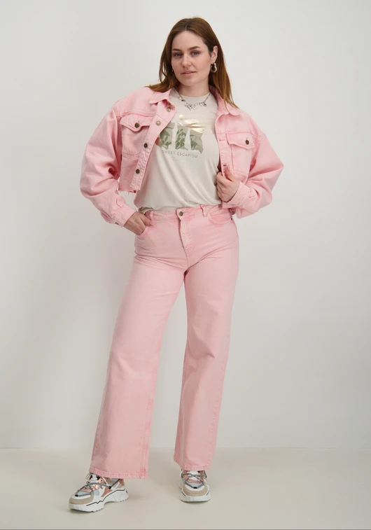 Only ONLFREE LIFE REG S/S LEAF TOP BOX J 15303212