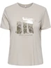 Only ONLFREE LIFE REG S/S LEAF TOP BOX J 15303212