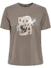 Only ONLFREE LIFE REG S/S LEAF TOP BOX J 15303212