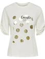 Only ONLFREE LIFE S/S CREATE TOP BOX JRS 15349921