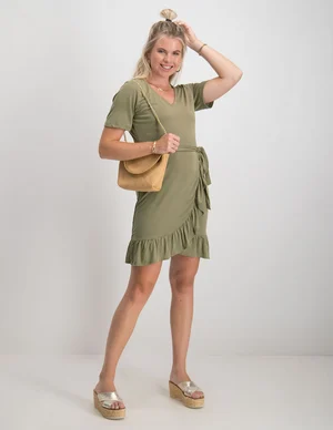 Only ONLFREE LIFE S/S V-NECK WRAPDRESS C 15265489