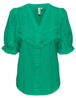 Only ONLFRIDA SS V-NECK BUTTON TOP WVN 15289913