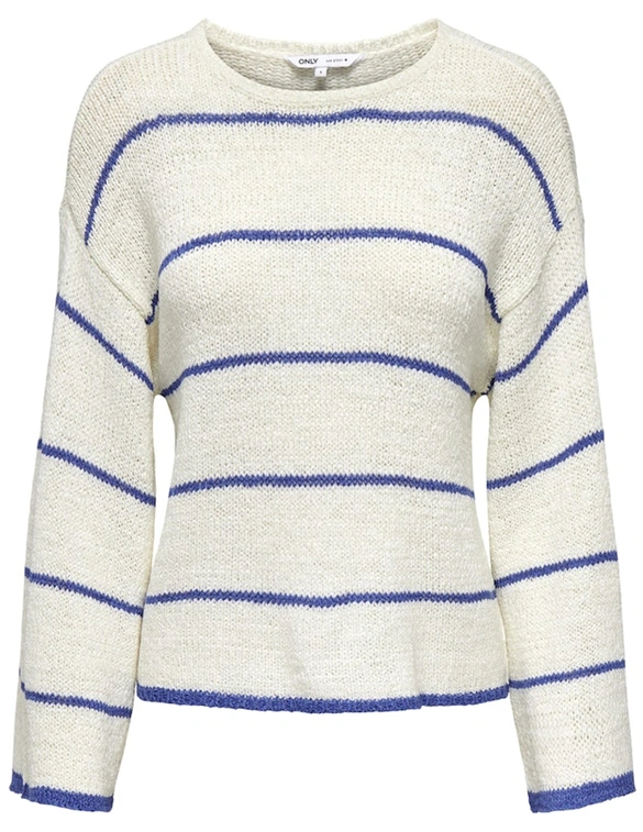Only ONLGEENA 7/8 STRIPE O-NECK KNT 15321477