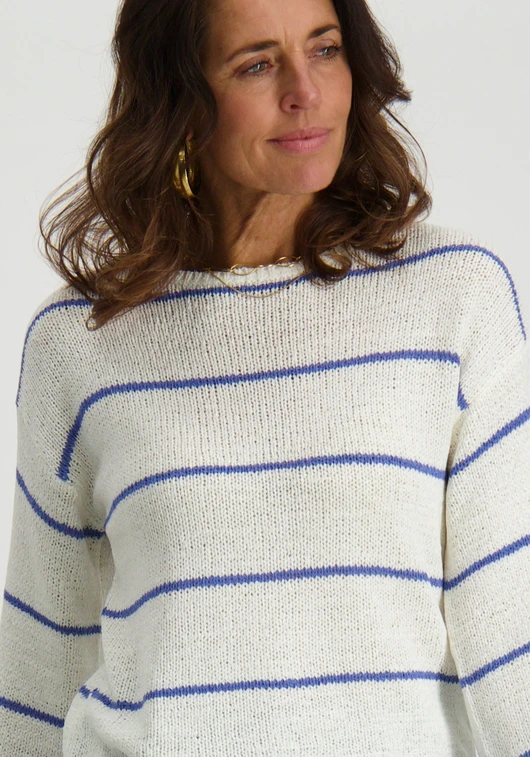 Only ONLGEENA 7/8 STRIPE O-NECK KNT 15321477