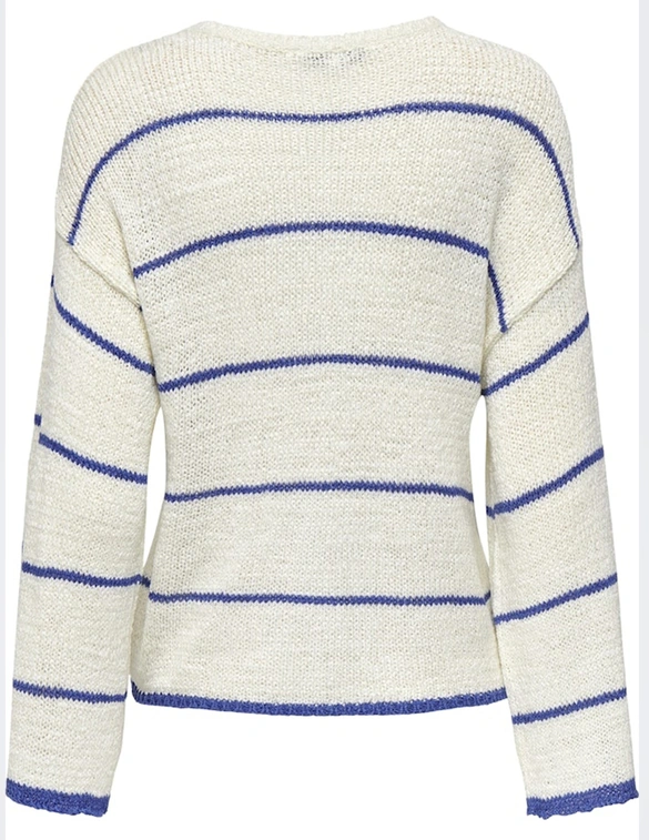 Only ONLGEENA 7/8 STRIPE O-NECK KNT 15321477