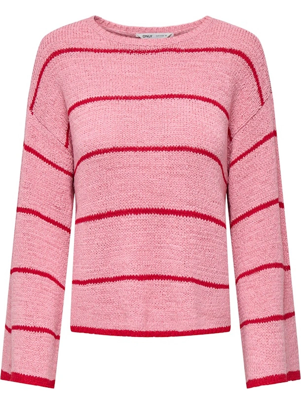 Only ONLGEENA 7/8 STRIPE O-NECK KNT 15321477
