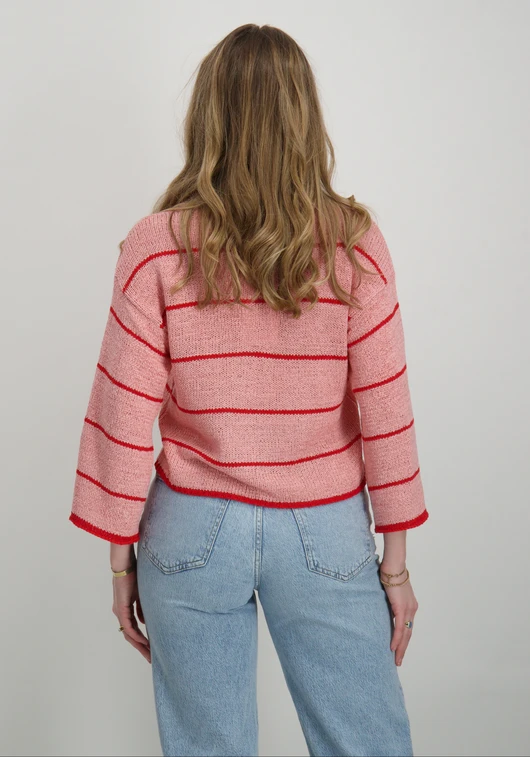Only ONLGEENA 7/8 STRIPE O-NECK KNT 15321477