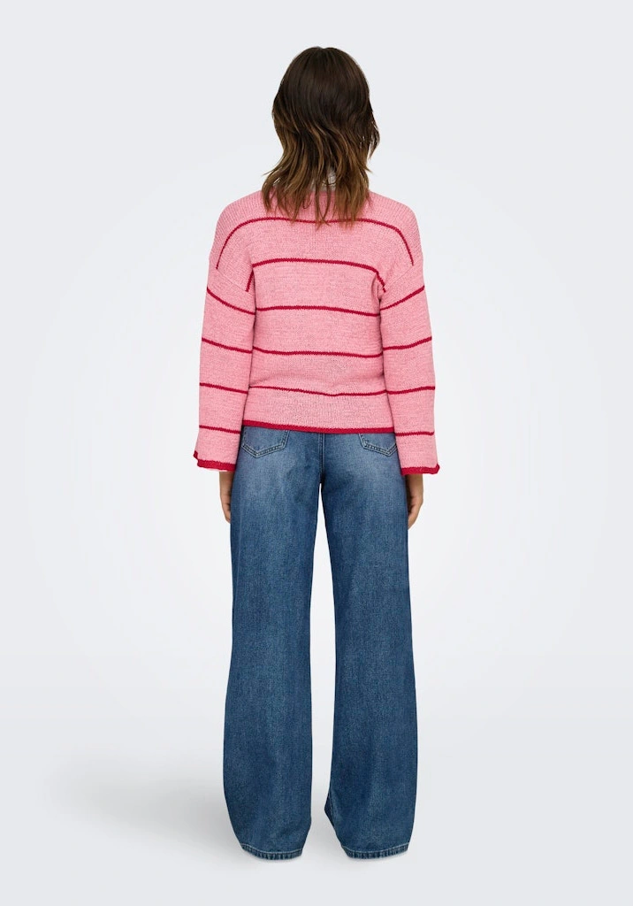 Only ONLGEENA 7/8 STRIPE O-NECK KNT 15321477