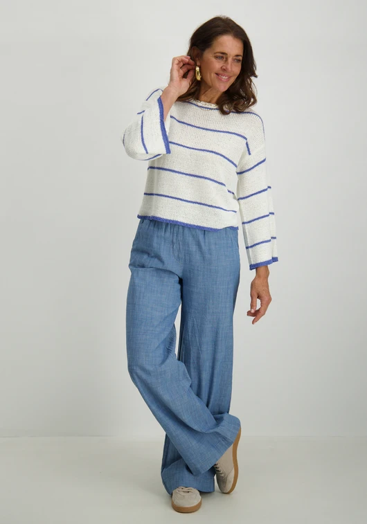 Only ONLGEENA 7/8 STRIPE O-NECK KNT 15321477
