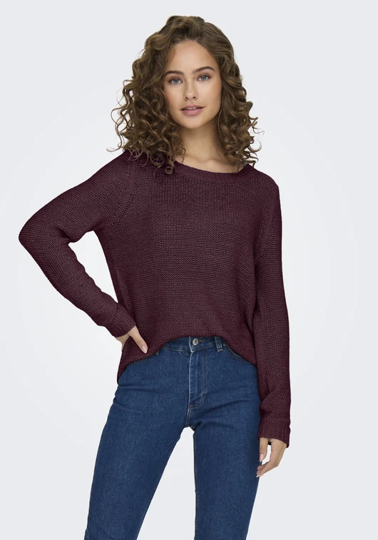 Only onlGEENA XO L/S PULLOVER KNT NOOS- 15113356