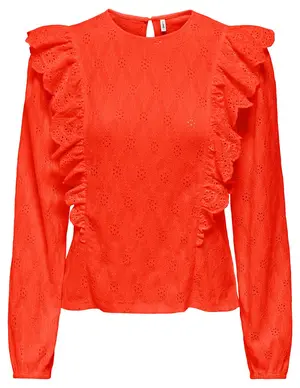 Only ONLGRACE L/S O-NECK TOP BOX JRS 15330354