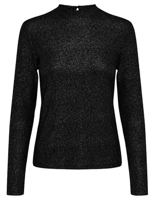 Only ONLILSA L/S SHINE HIGHNECK TOP JRS 15307400