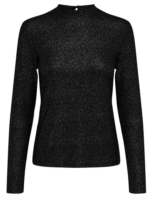 Only ONLILSA L/S SHINE HIGHNECK TOP JRS 15307400