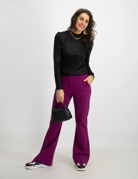 Only ONLILSA L/S SHINE HIGHNECK TOP JRS 15307400