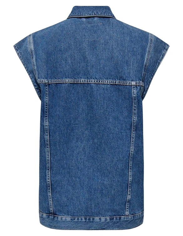 Only ONLIRENE S/L DNM WAISTCOAT CRO 15327047