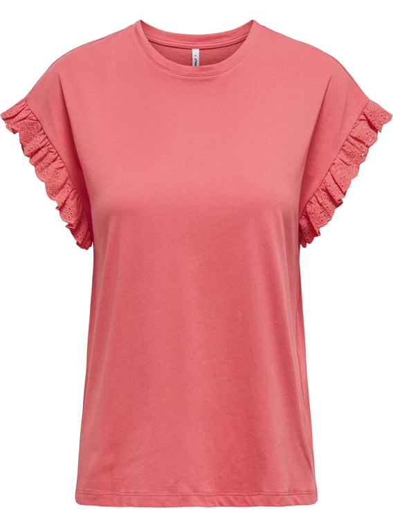 Only ONLIRIS S/S EMB TOP JRS NOOS 15255618