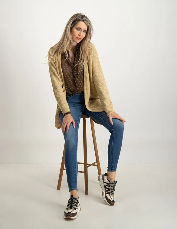 Only ONLISABELLLA LS SHIRT NOOS WVN EIP 15273052