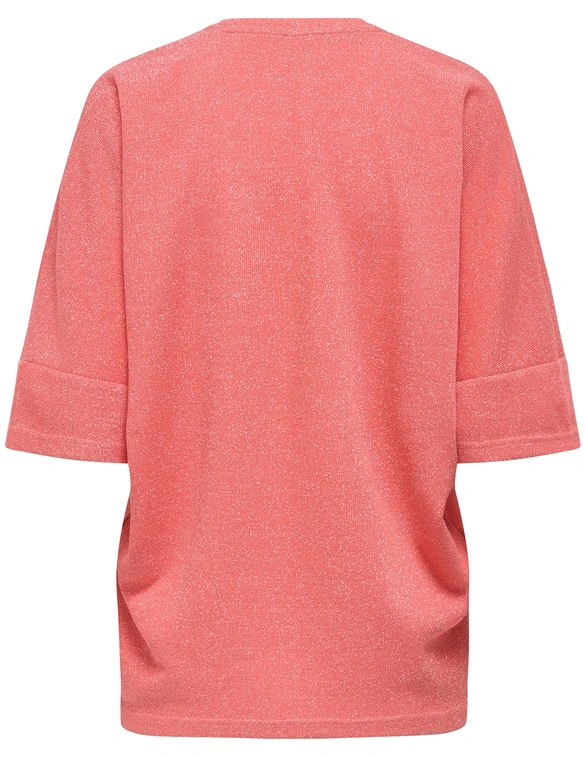Only ONLIVY S/S GLITTER V-NECK TOP CS JR 15347713