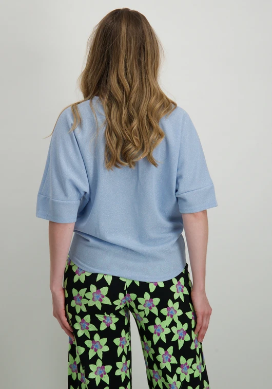 Only ONLIVY S/S GLITTER V-NECK TOP CS JR 15347713