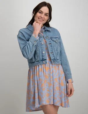 Only ONLJAGGER PLEAT DNM JACKET NOOS 15246727
