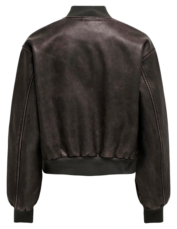 Only ONLJANE FAUX LEATHER WASHED BOMBER 15314240