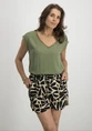 Only ONLJASMINA S/S V-NECK LACE TOP NOOS 15252241
