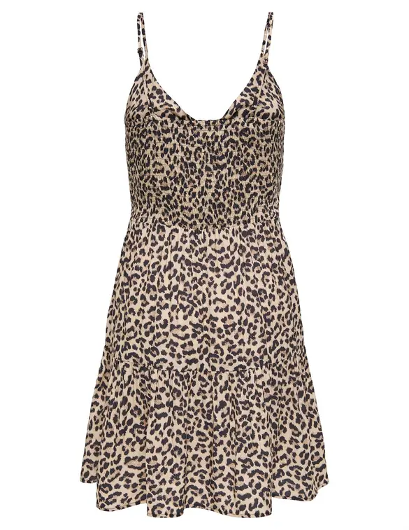 Only ONLJENNIE S/L KNOT SHORT DRESS EX P 15342739