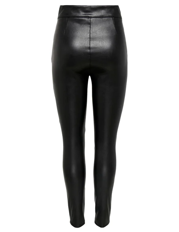 Only ONLJESSIE FAUXLEATHER ZIP PANT CC O 15265533