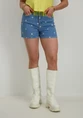 Only ONLJOSEPHINE STRETCH SHORTS EMB DNM 15328450