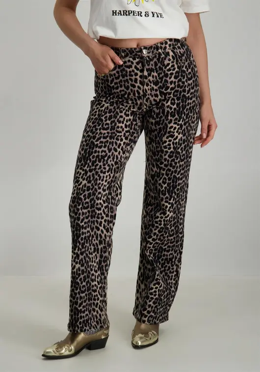 Only ONLJUICY-ANLIE HW WIDE AOP PANT PNT 15342522
