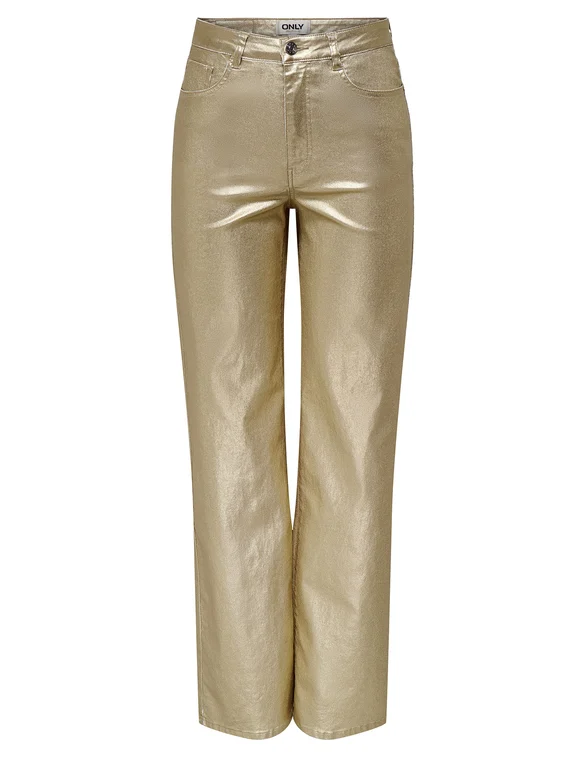 Only ONLJUICY-VIV HW W METAL COATED PANT 15331673