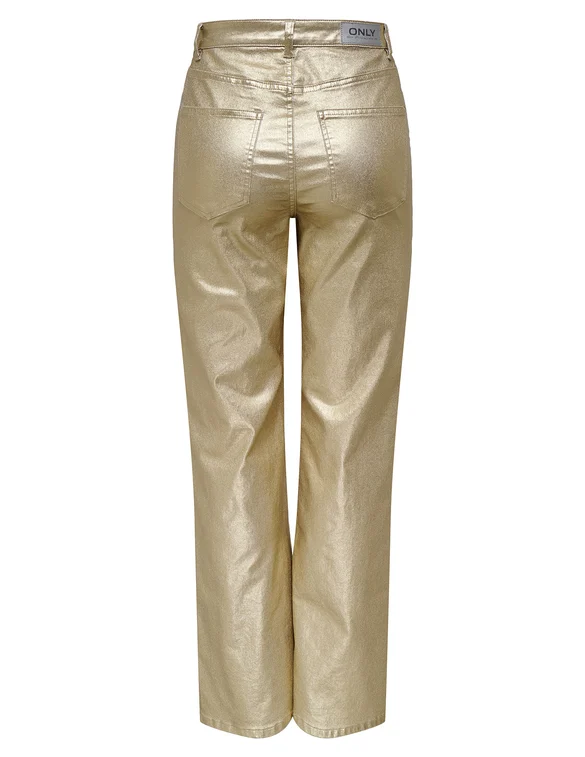 Only ONLJUICY-VIV HW W METAL COATED PANT 15331673