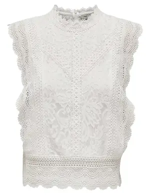 Only ONLKARO S/L LACE TOP WVN 15204604