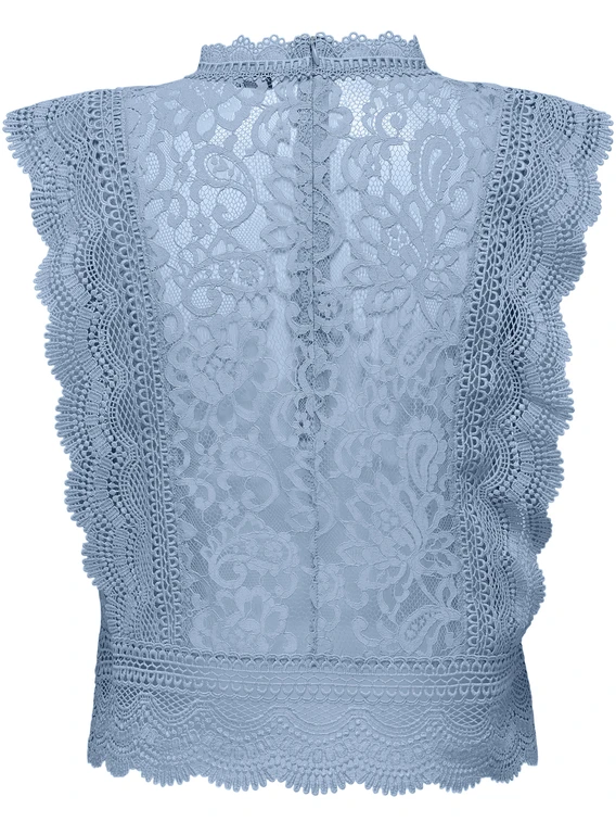 Only ONLKARO S/L LACE TOP WVN 15204604