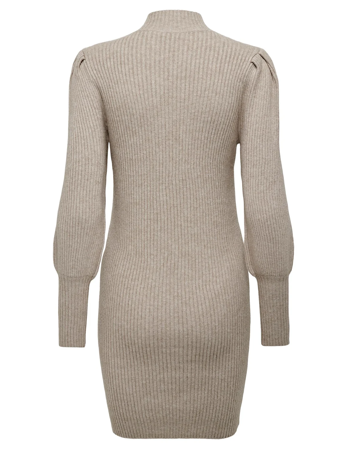 te ontvangen spion Pidgin Only ONLKATIA L/S DRESS CC KNT 15232502 beige kopen bij The Stone