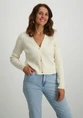 Only ONLKATIA LS CABLE V-NECK CARDI KNT 15310902
