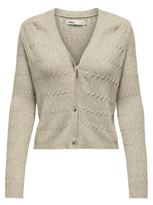 Only ONLKATIA LS CABLE V-NECK CARDI KNT 15310902