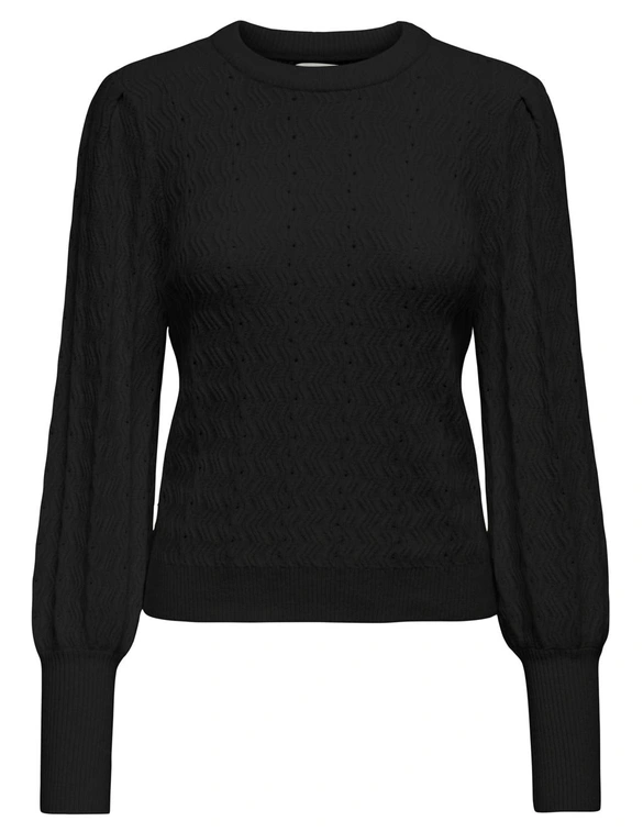 Only ONLKATIA LS STRUCT PUFF O-NECK CC K 15294087