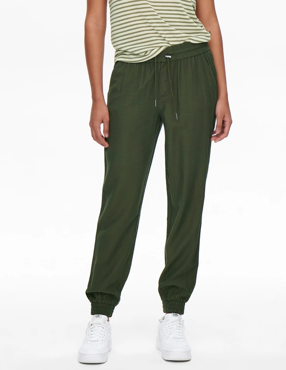 Only ONLKELDA-EMERY MW PULL-UP PANTS PNT 15203946