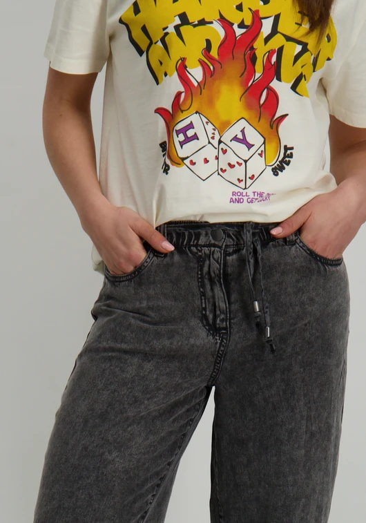 Only ONLKENYA LIFE ACID WASH PANTS CC OT 15336169