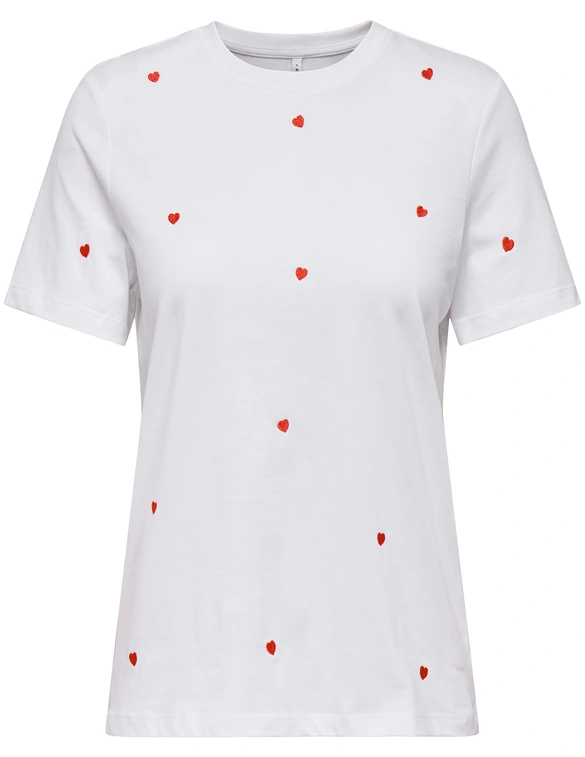 Only ONLKETTY LIFE S/S O-NECK TOP JRS NO 15288473