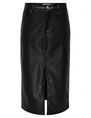 Only ONLKIRI HW LO SLIT FAUX LEA SKIRT C 15324778