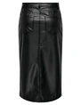 Only ONLKIRI HW LO SLIT FAUX LEA SKIRT C 15324778