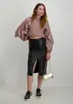 Only ONLKIRI HW LO SLIT FAUX LEA SKIRT C 15324778