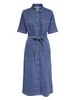Only ONLLANA SS LONG DRESS DNM REA258 NO 15283308
