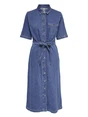 Only ONLLANA SS LONG DRESS DNM REA258 NO 15283308