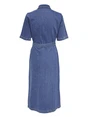 Only ONLLANA SS LONG DRESS DNM REA258 NO 15283308