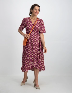 Only ONLLEAH S/S WRAP MIDI DRESS EX PTM 15310196
